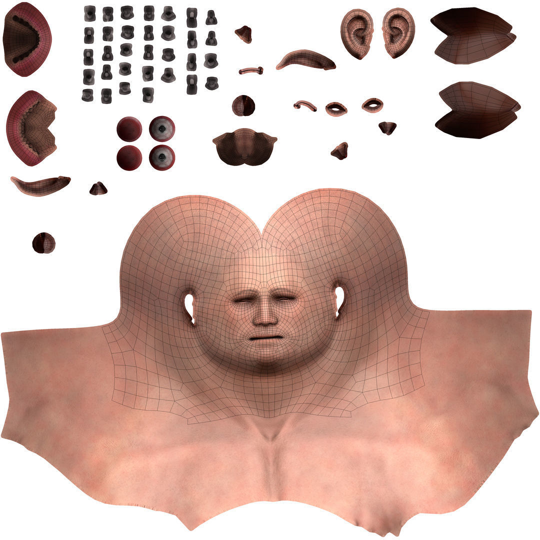 Workman Idle Animation 01 Low-poly 3D model_27