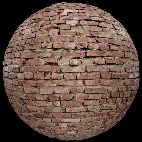 Brick wall street PBR 4k metal rougness Texture