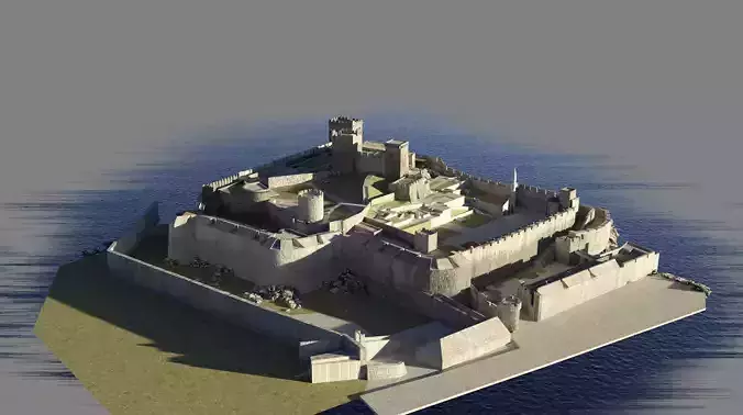 BODRUM CASTLE 3D model