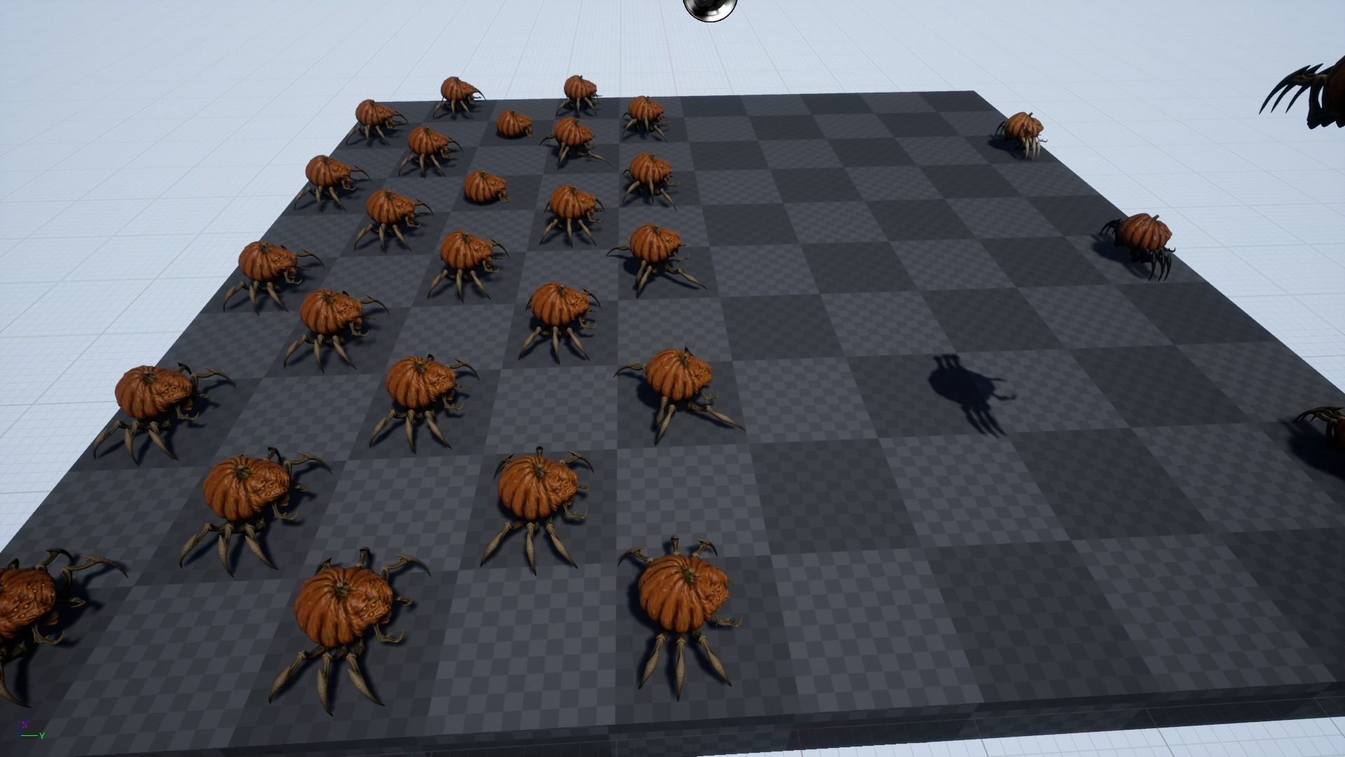 Terrible Pumpkin Low-poly 3D model_22