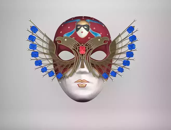 Golden Mask 3D model