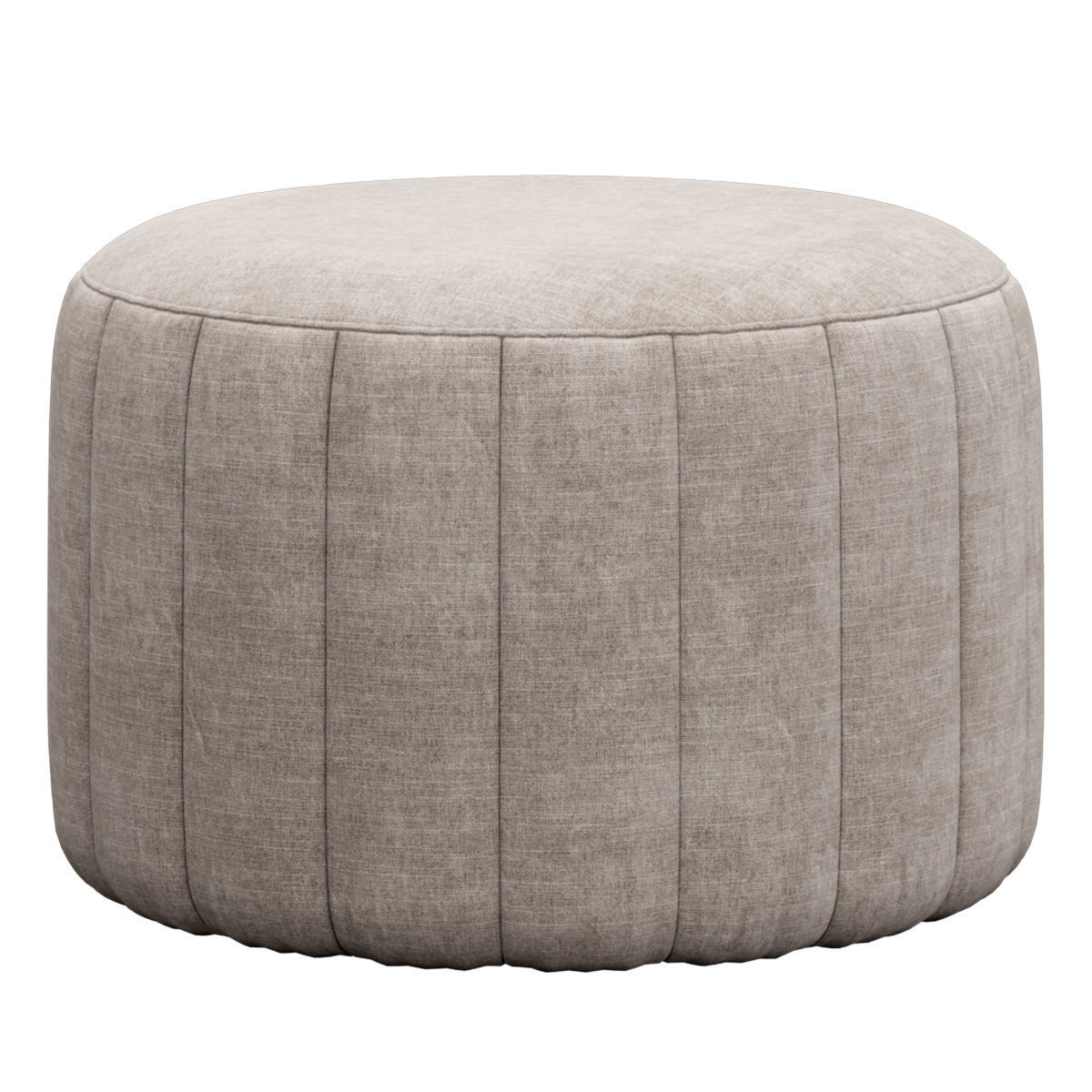 Kensington Ottoman 3D model_5