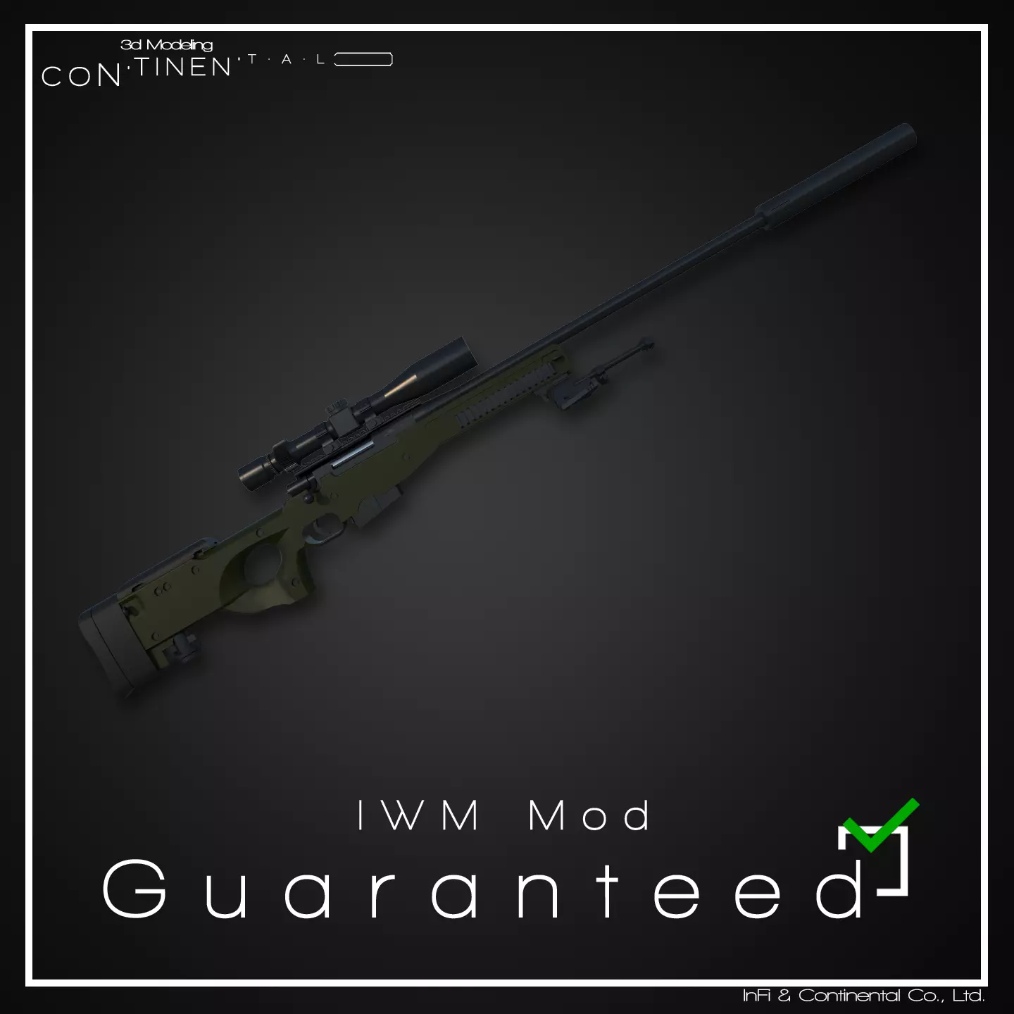 IWM Mod Guaranteed 3D model_0