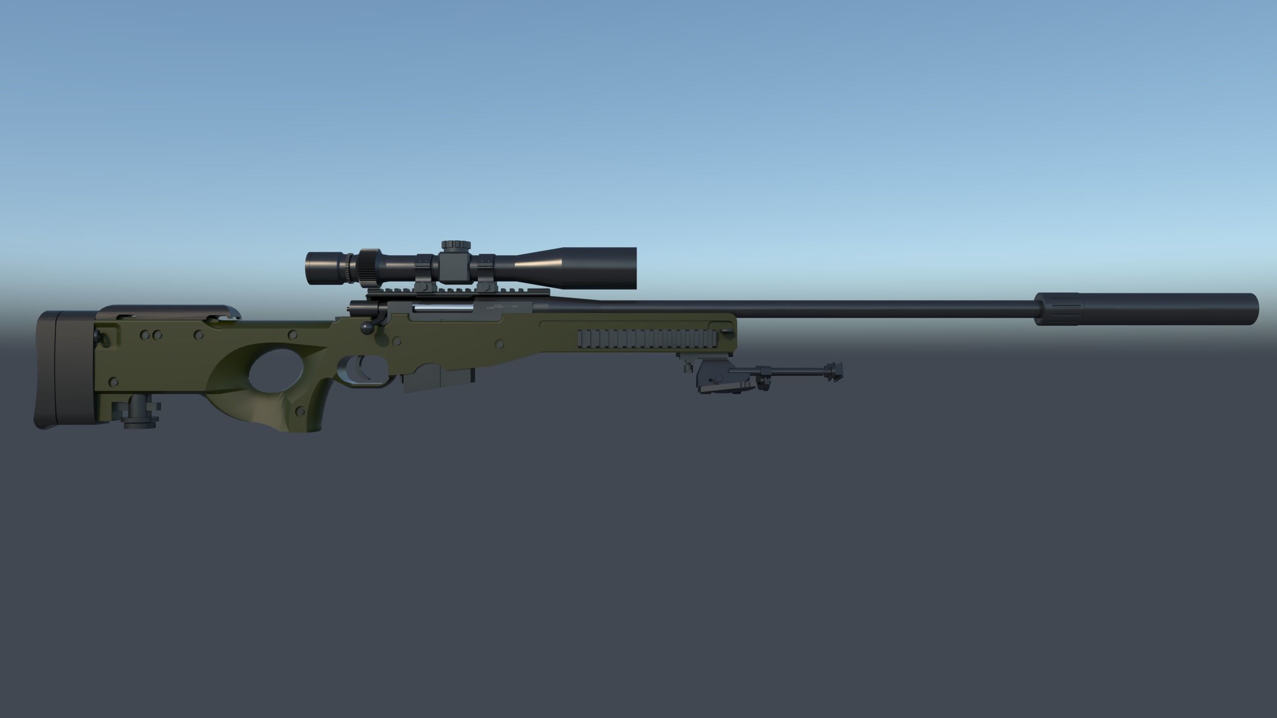 IWM Mod Guaranteed 3D model_1