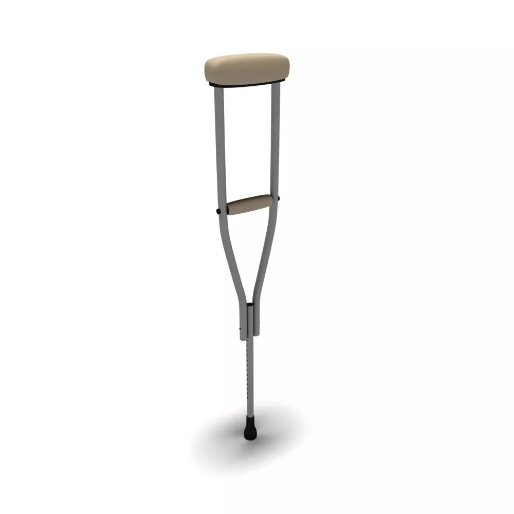 Shoulder crutch Free low-poly 3D model