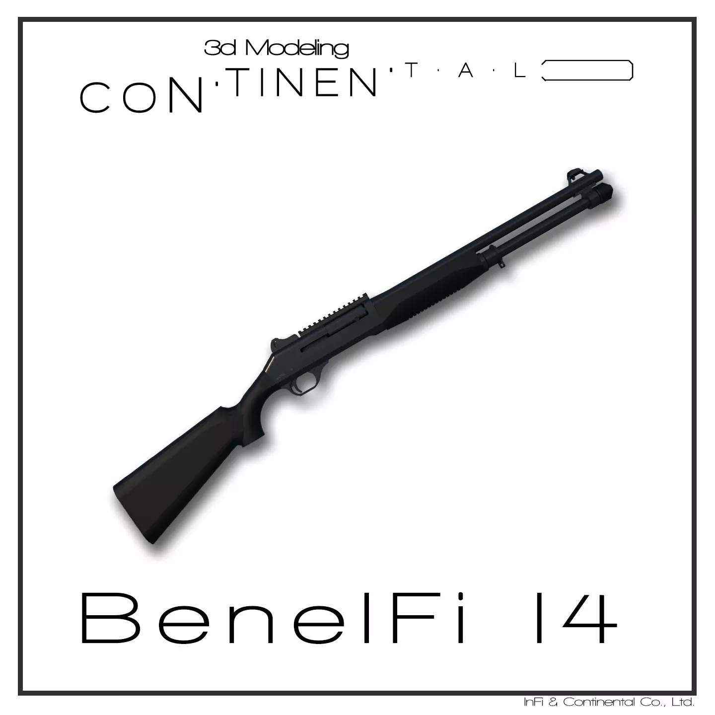 BenelFi I4 3D model_0
