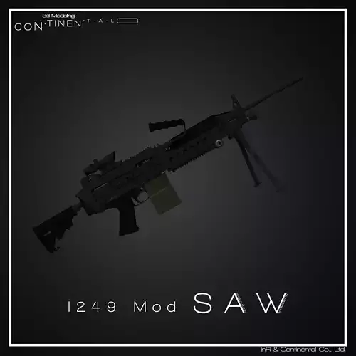 I249 Mod SAW 3D model