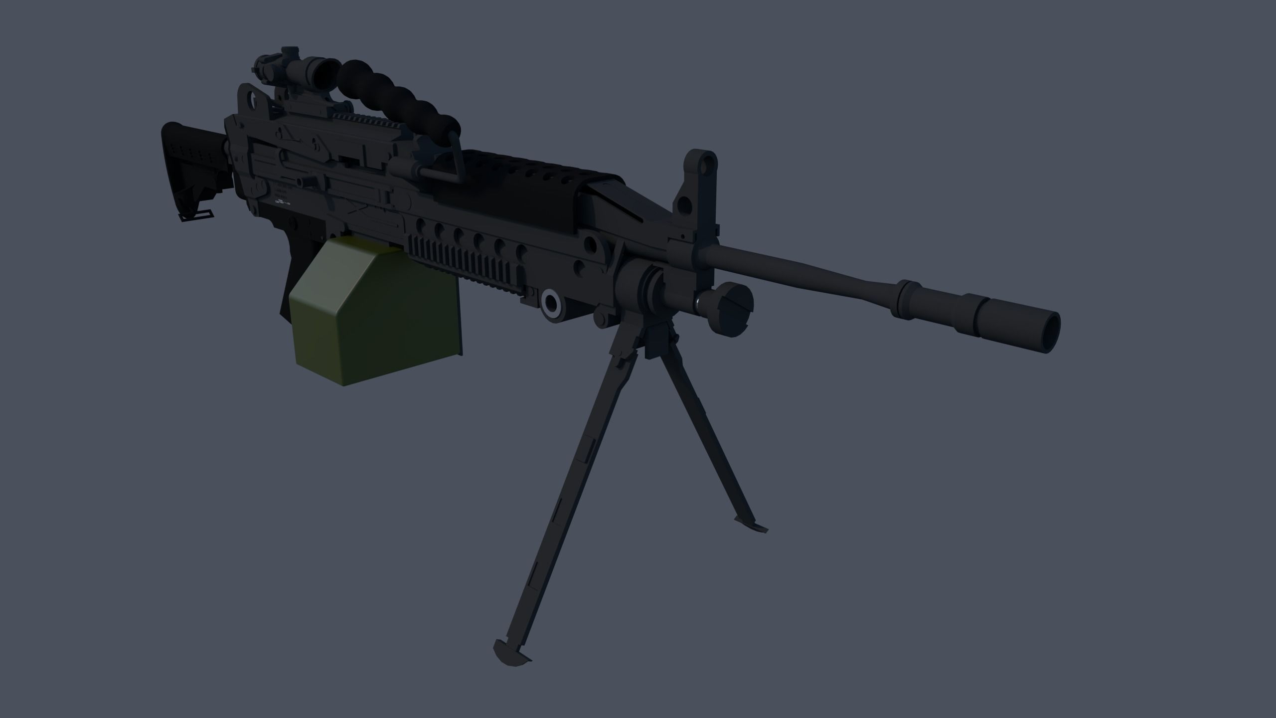 I249 Mod SAW 3D model_2