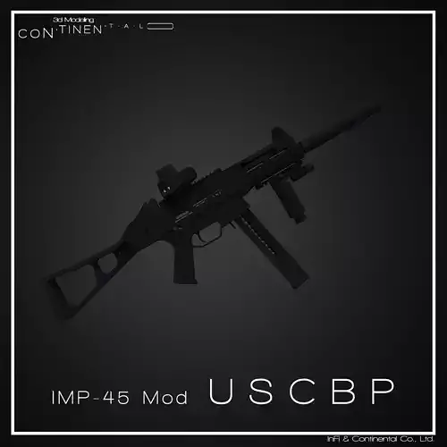 IMP-45 Mod USCBP 3D model