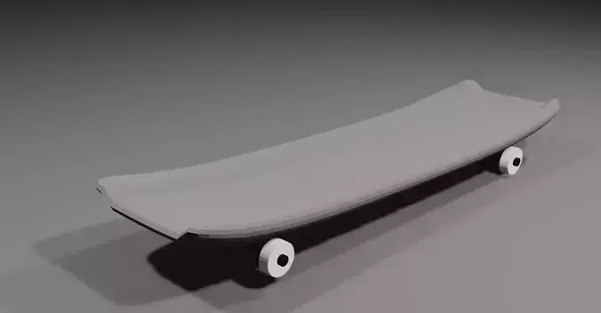 Skateboard with wheels
