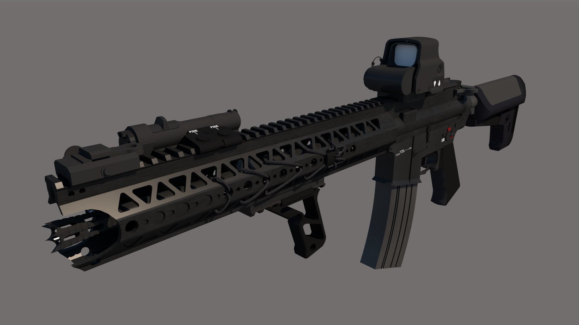 InFiArms IVOA-C Mod Contemporary 3D model_4