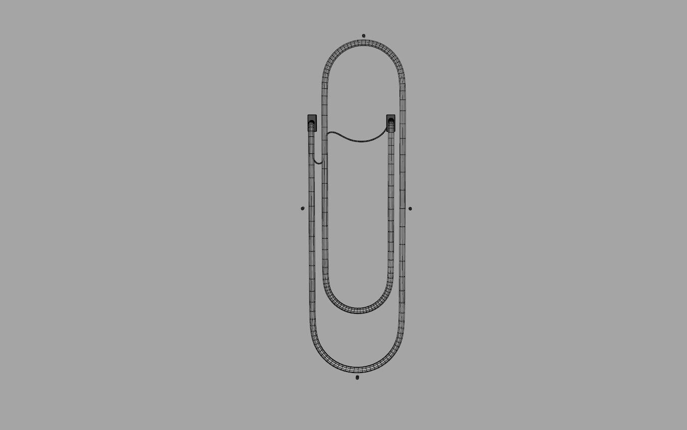 Clip - Neon Sign 3D model_7