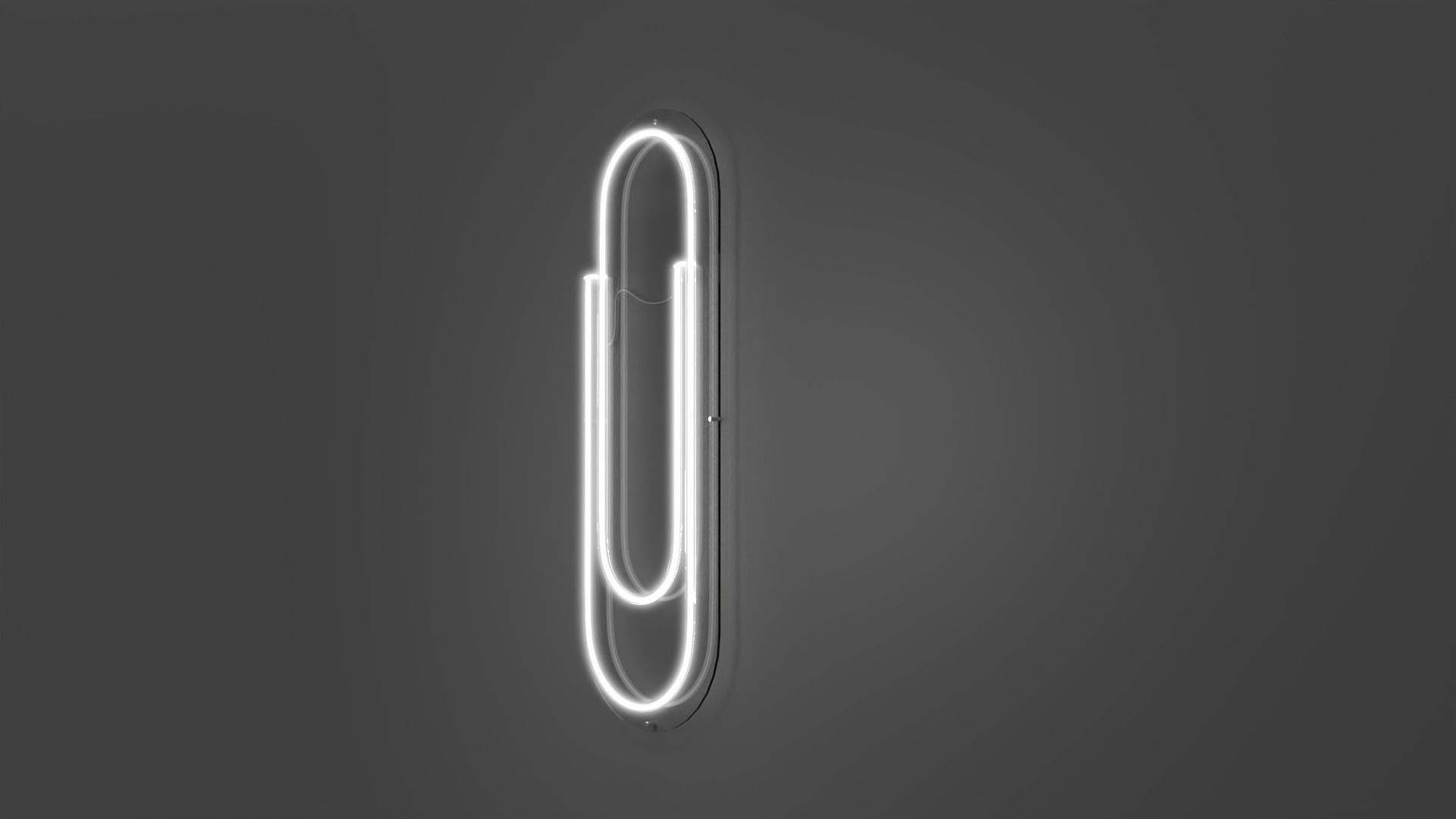 Clip - Neon Sign 3D model_3
