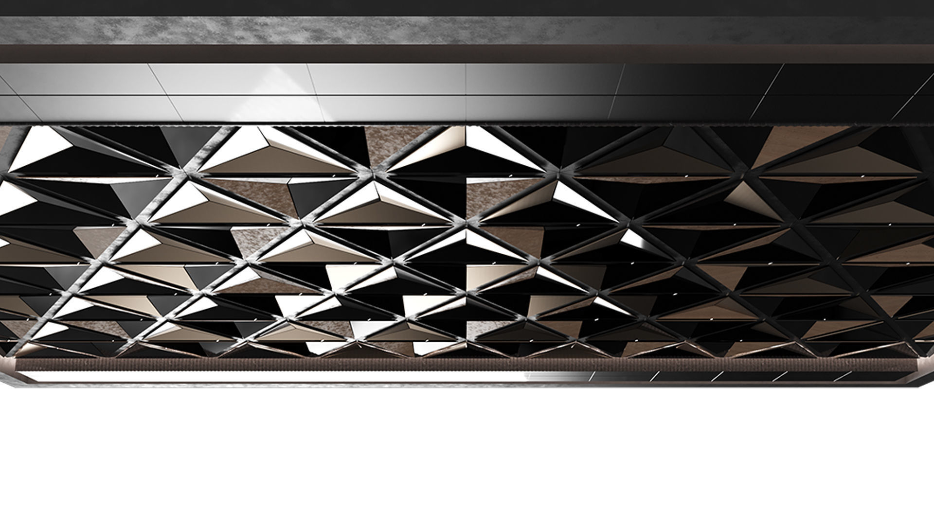 Ceiling To Banqueting Hall 3D model_2