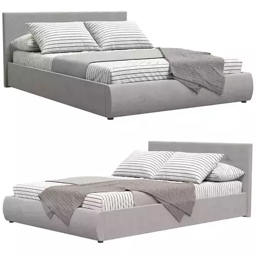 Hoff Mila Bed 3D model