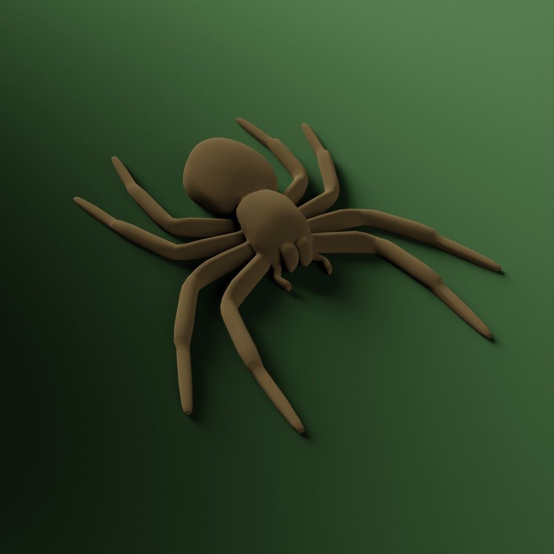 A small Spider 3D print model_2