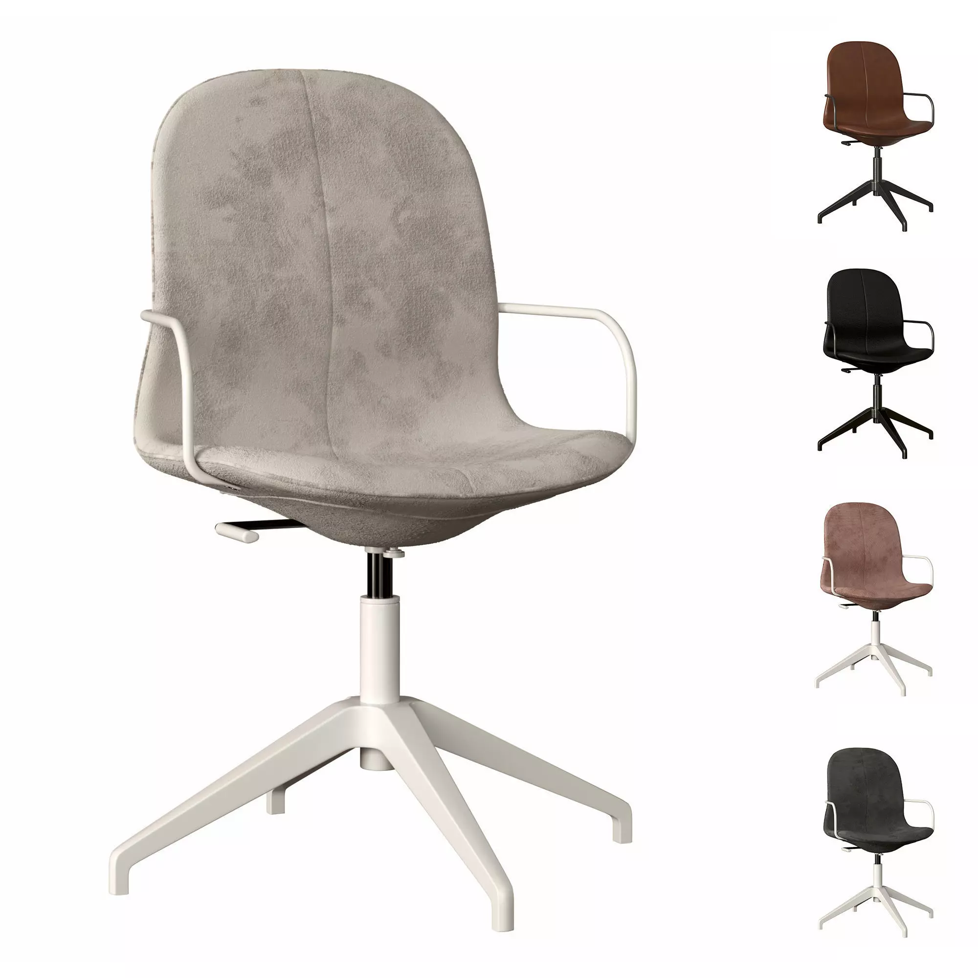 office chair - set 2 3D model_0