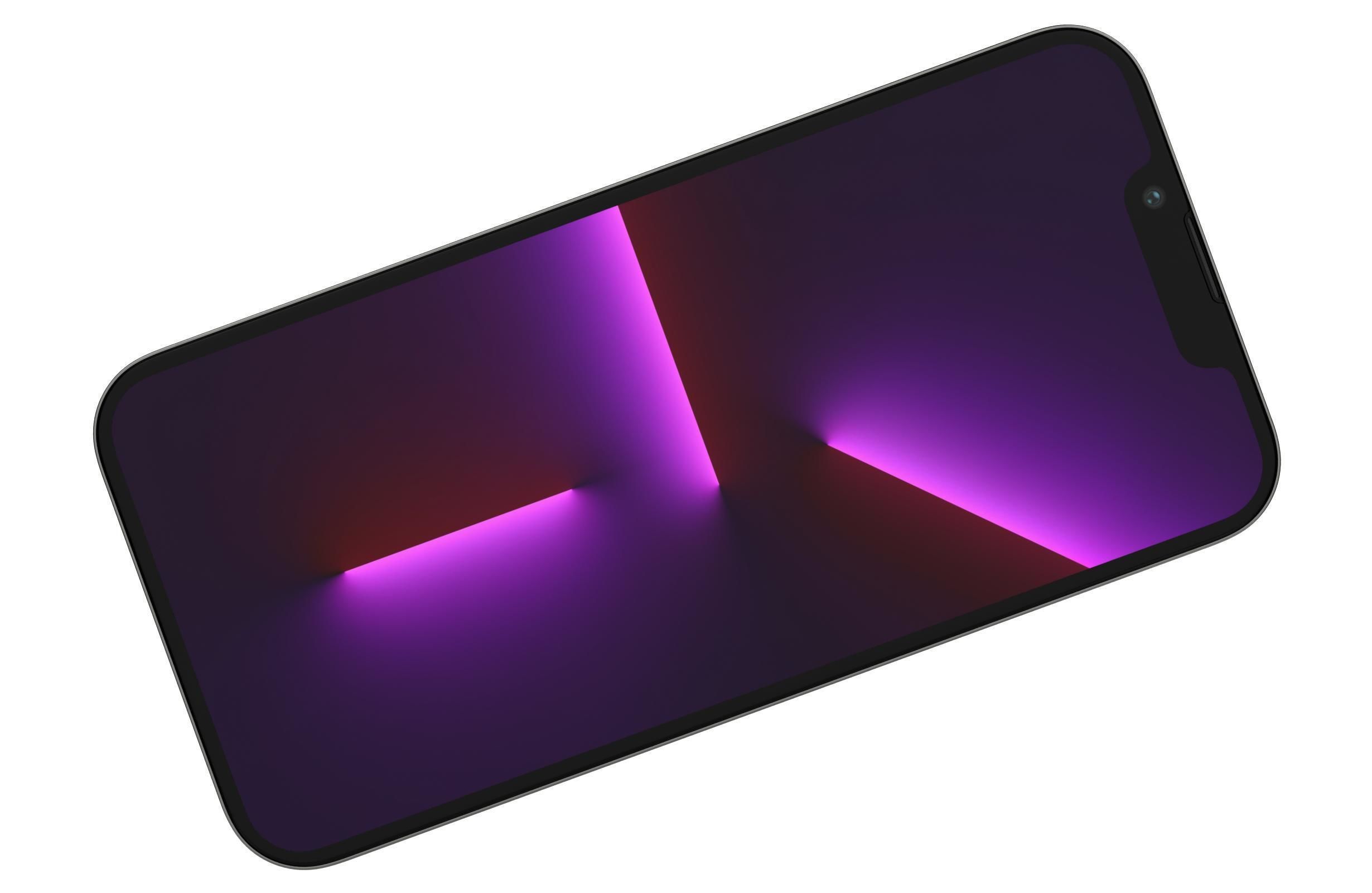 Apple iPhone 13 Pro Max Graphite 3D model_10