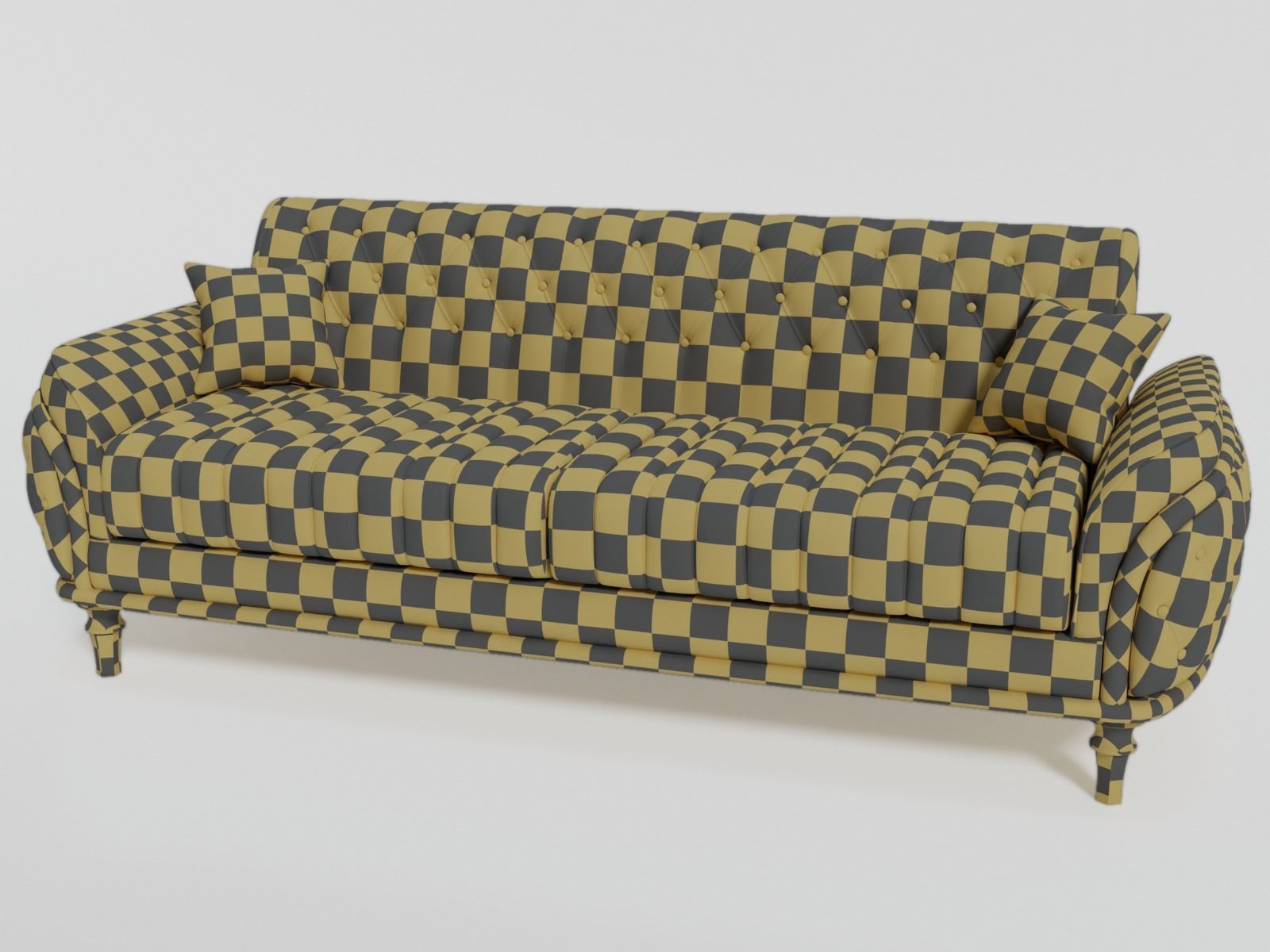 Chester Sofa 3D model_4