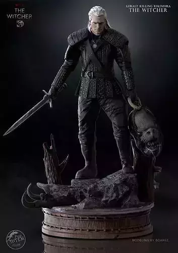 The Witcher - Gerald Netflix 3D print model