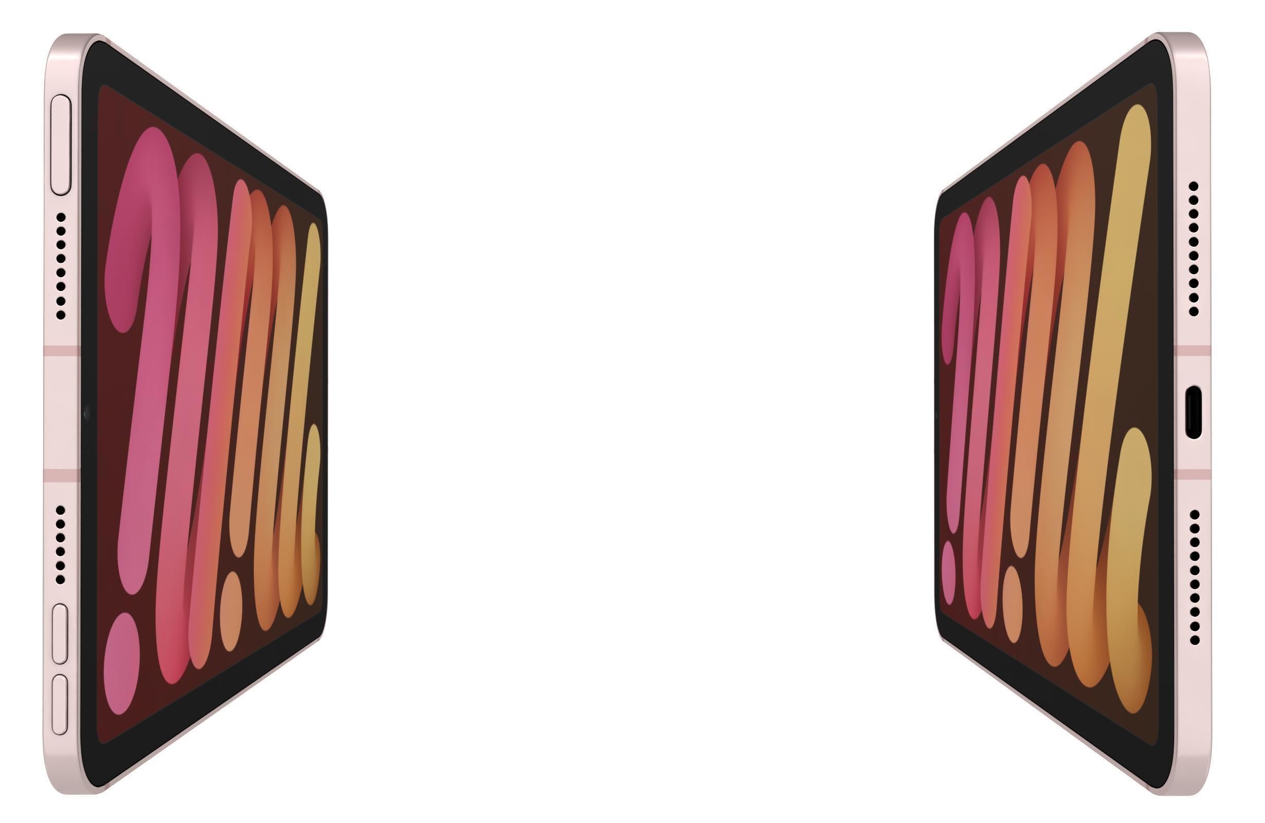 Apple iPad 10 2 2021 9th Gen Pink 3D model_9