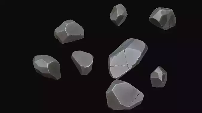 stylized rock
