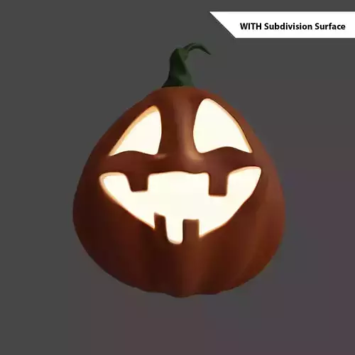 Cute and Funny Halloween Jack-o-Lantern Pumpkin