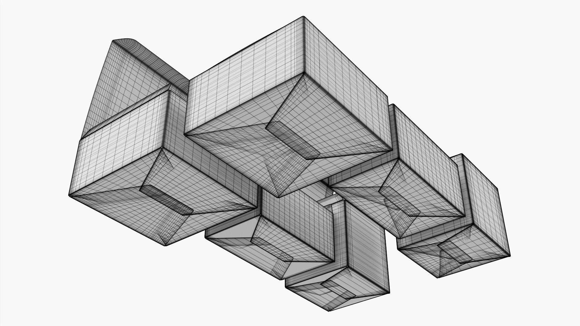 Gift Boxes open close 3D Model Collection_15