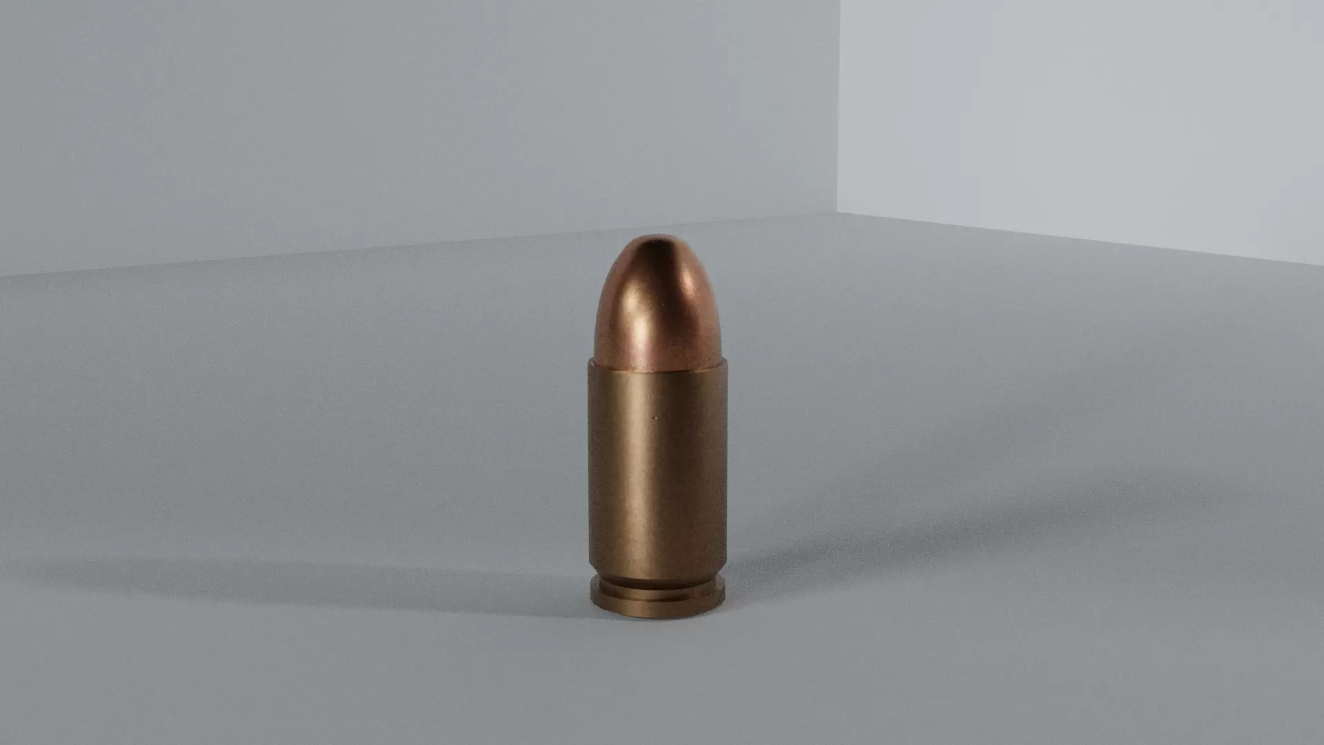 9mm bullet Free low-poly 3D model_0
