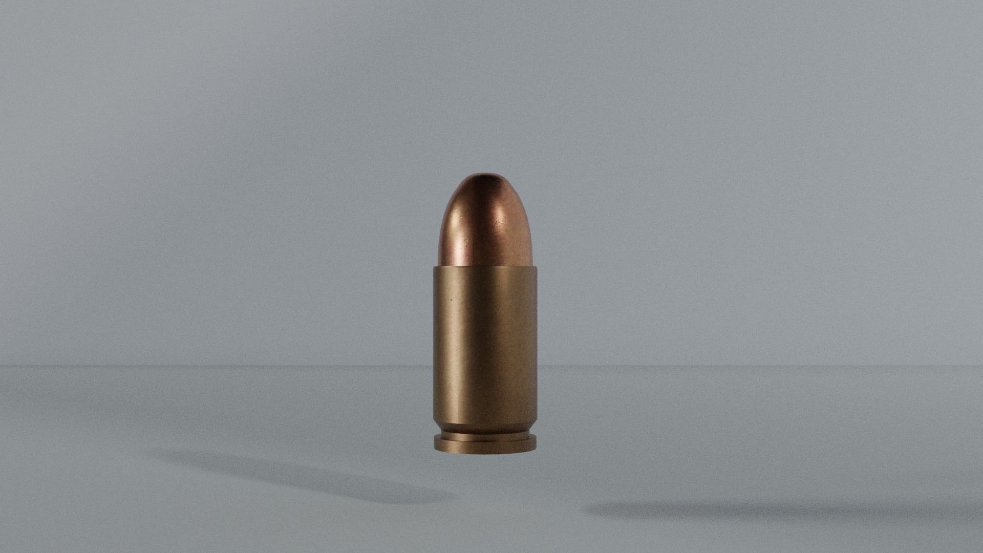 9mm bullet Free low-poly 3D model_1