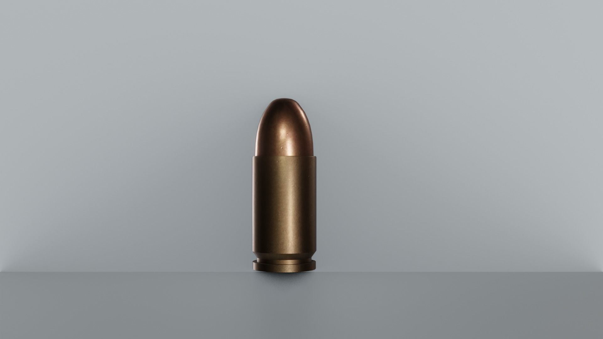 9mm bullet Free low-poly 3D model_3