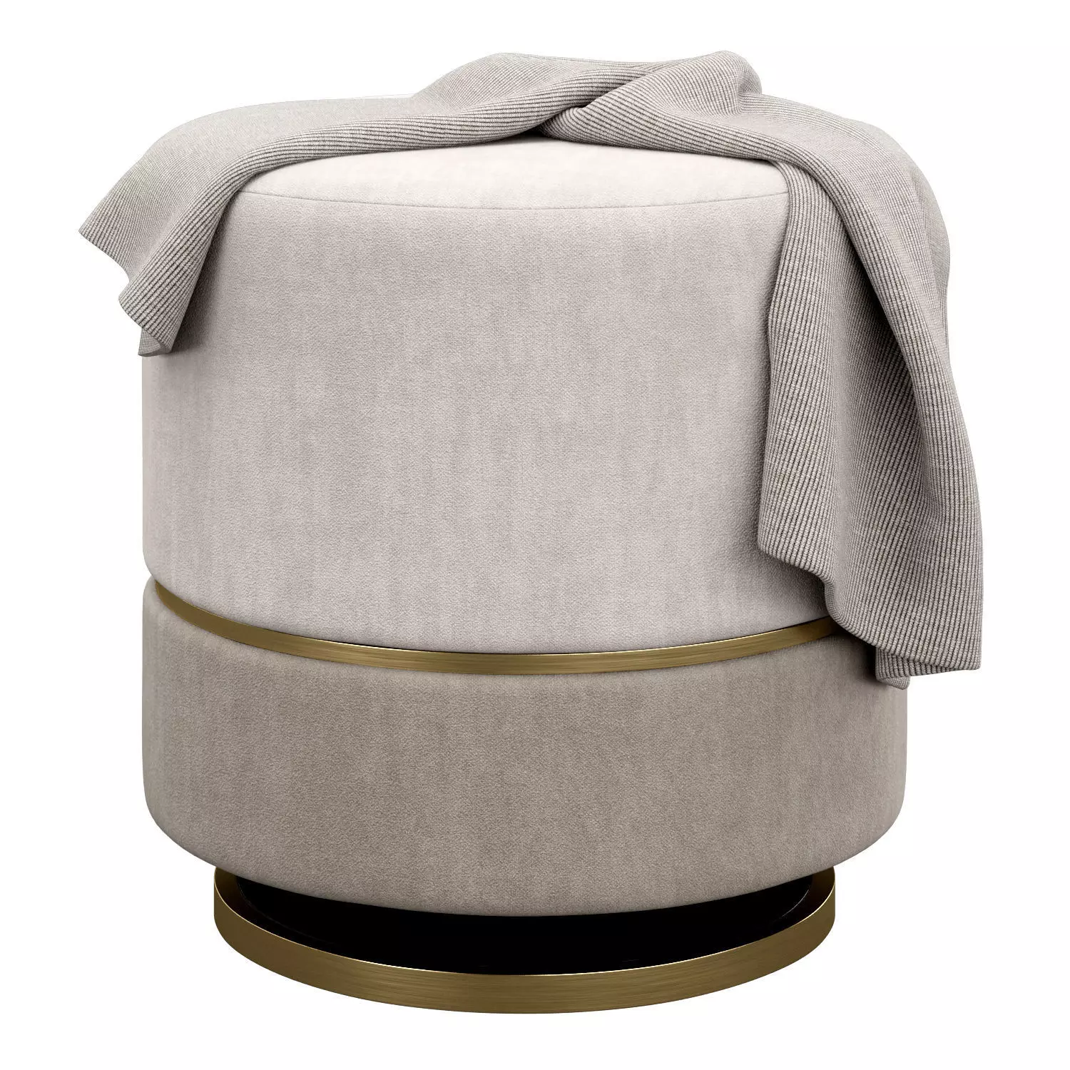 Parma ottoman by Frato 3D model_0