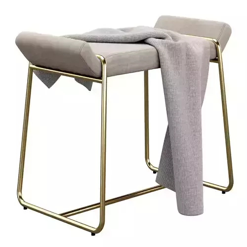 Megan Stool by Bloomingville 3D model