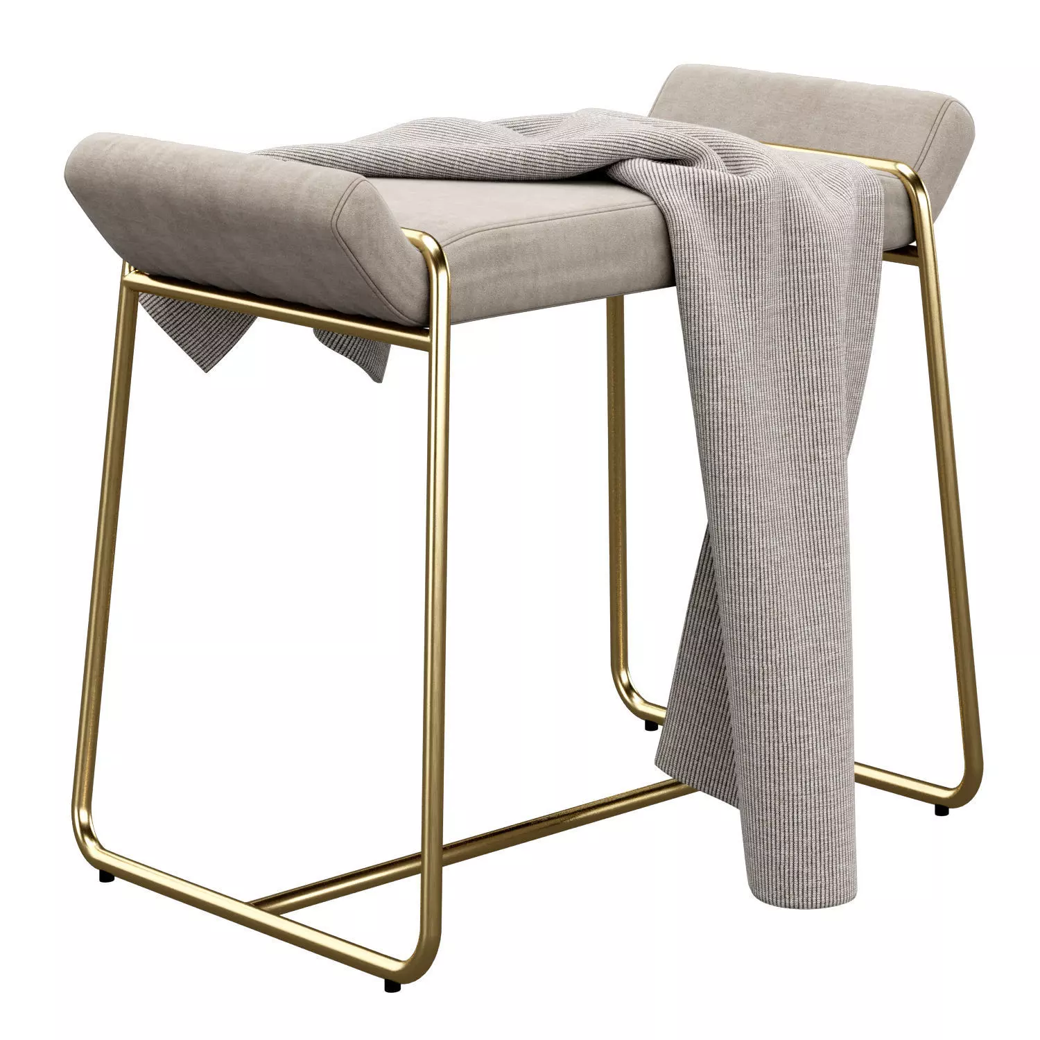 Megan Stool by Bloomingville 3D model_0