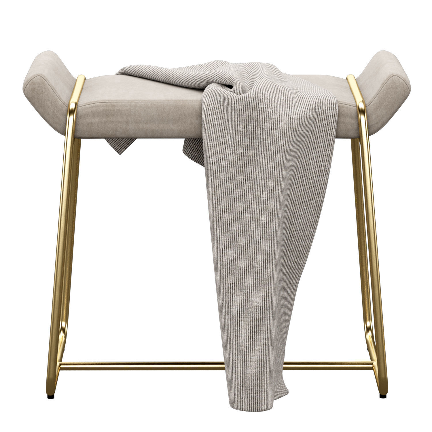 Megan Stool by Bloomingville 3D model_3