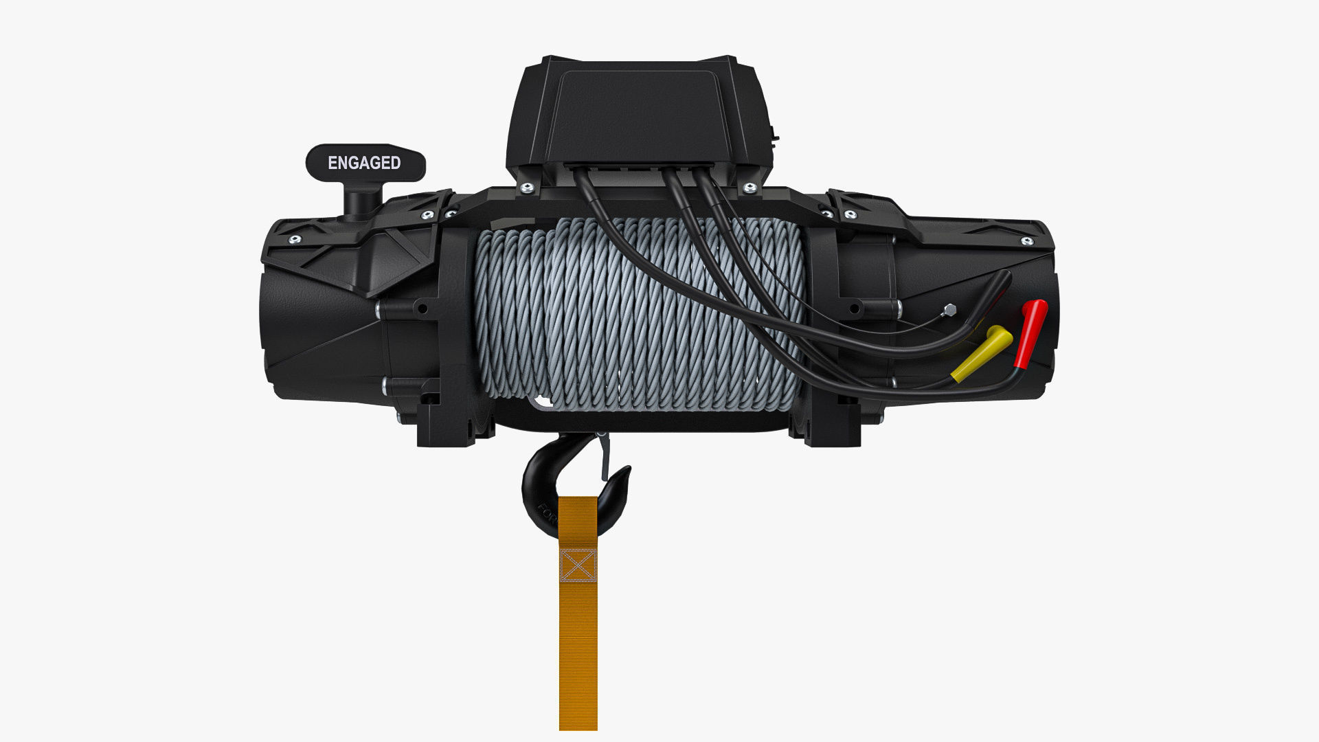 Electric Winch 3D model_7