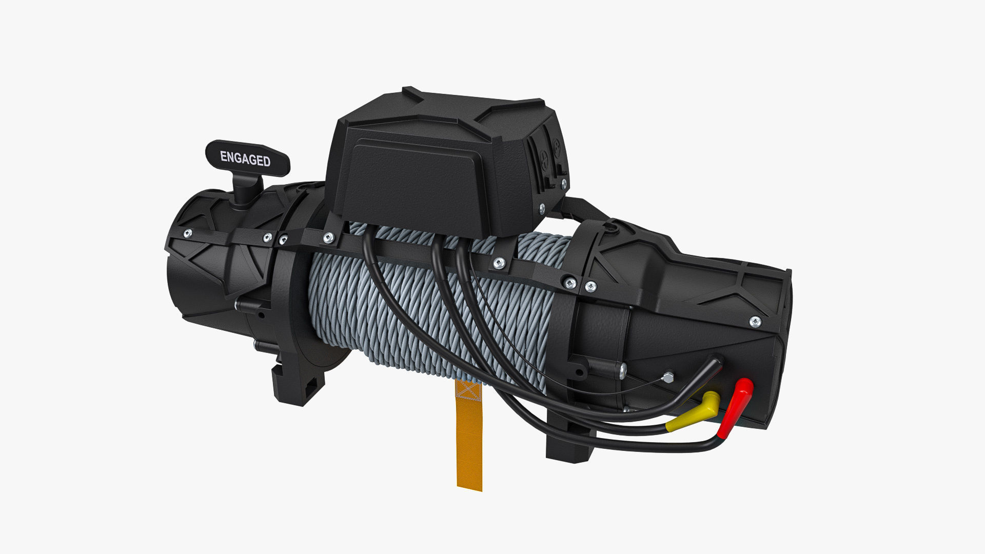 Electric Winch 3D model_6