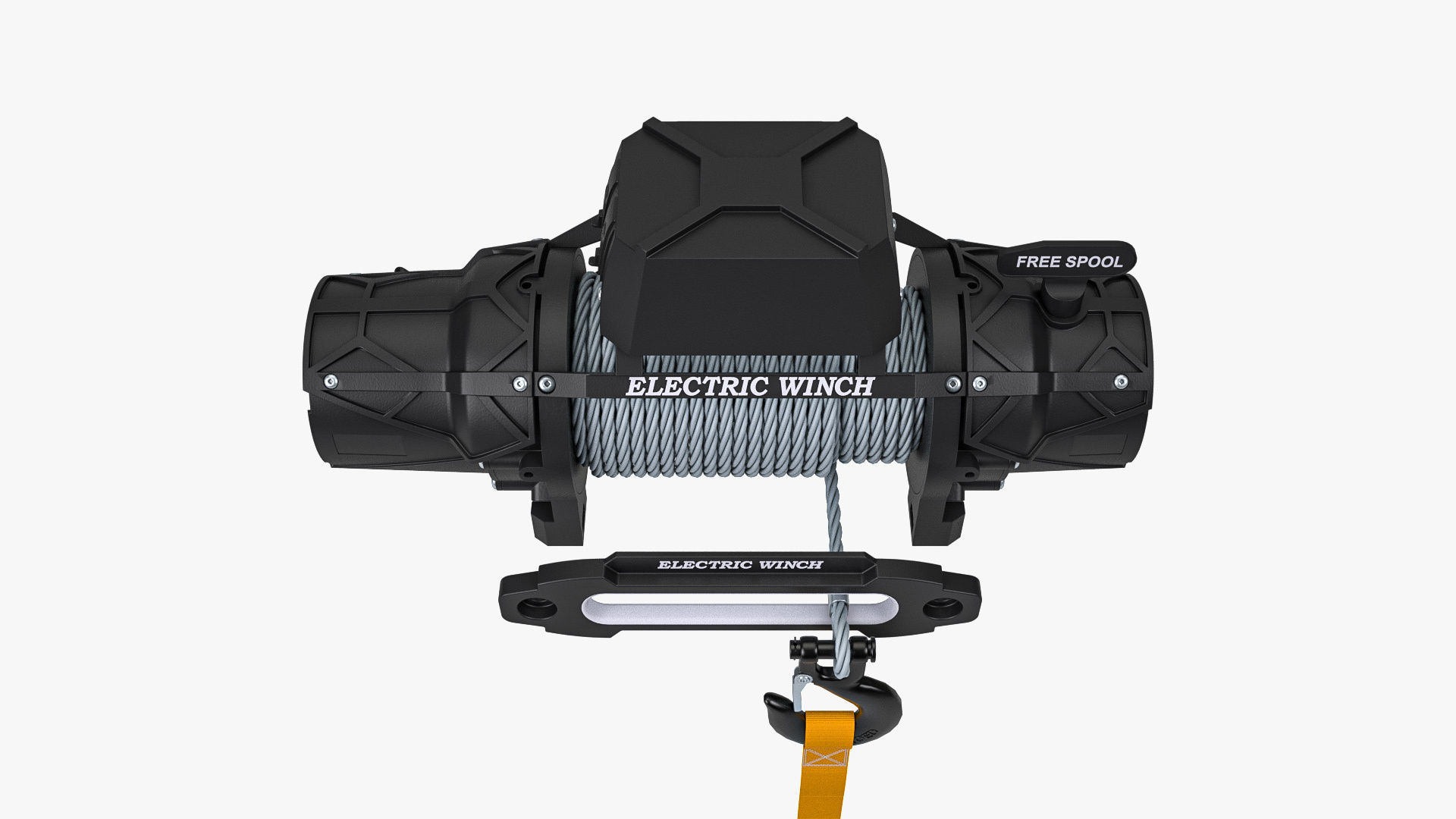 Electric Winch 3D model_3
