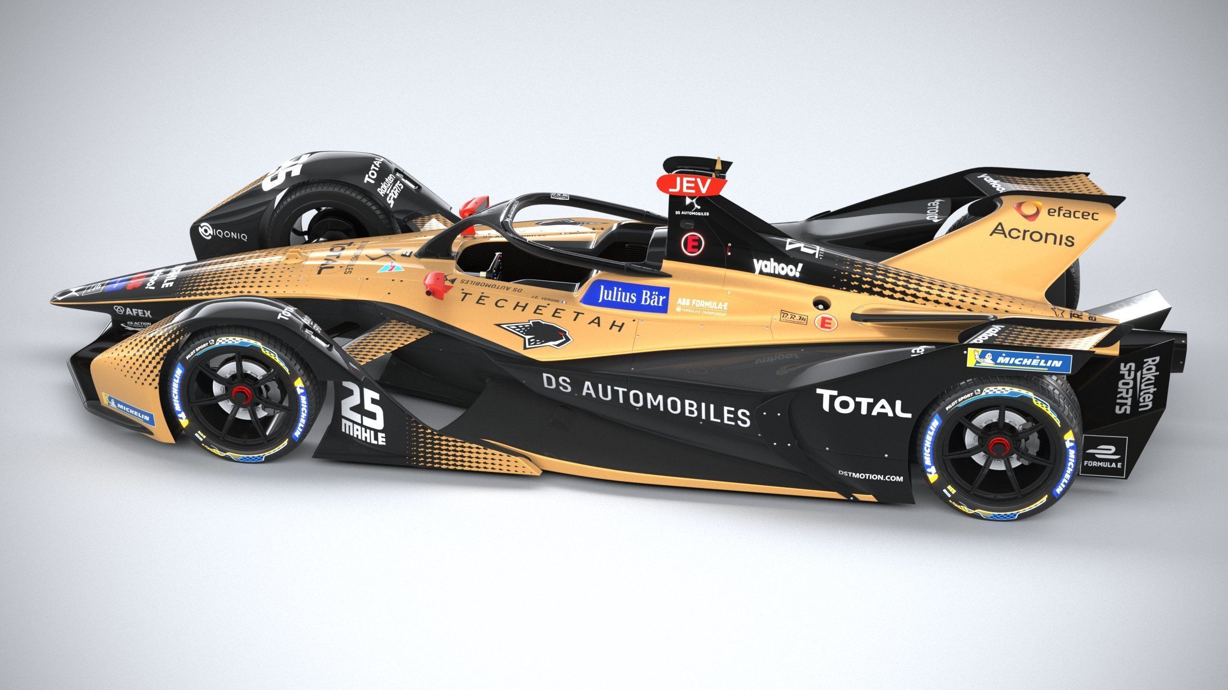 Formula E DS 2021 3D model_9