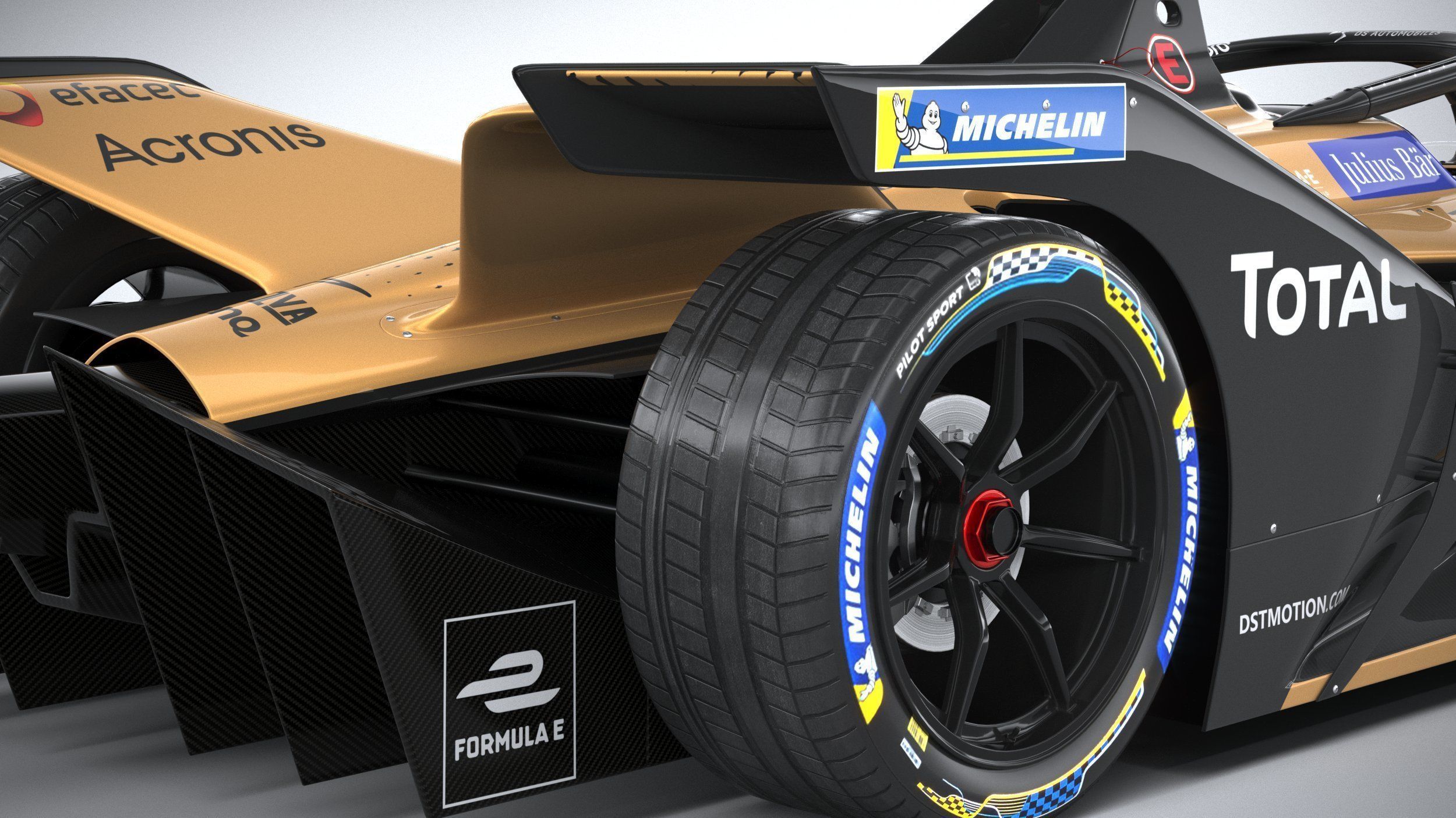 Formula E DS 2021 3D model_18