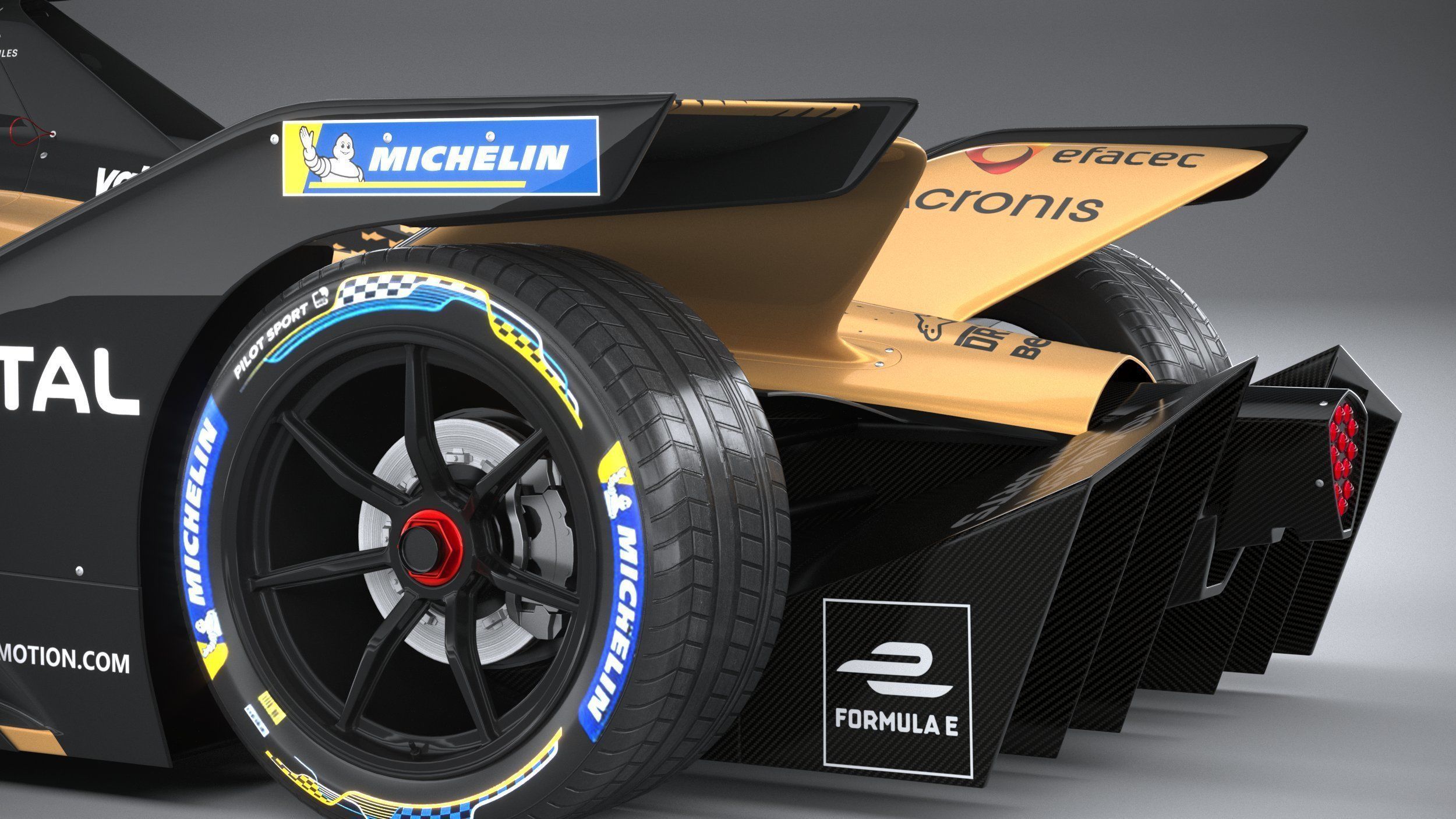 Formula E DS 2021 3D model_6