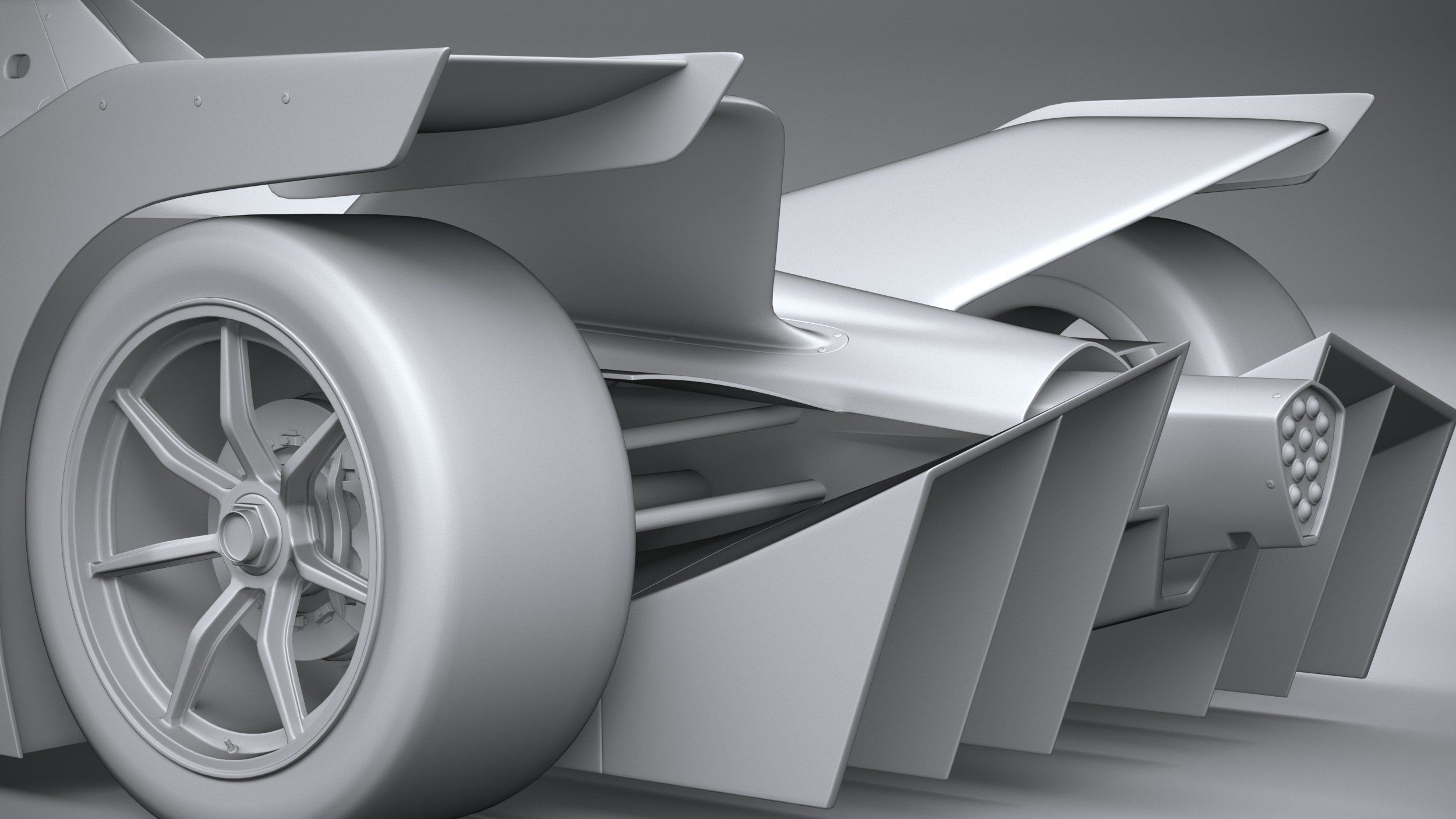 Formula E DS 2021 3D model_24