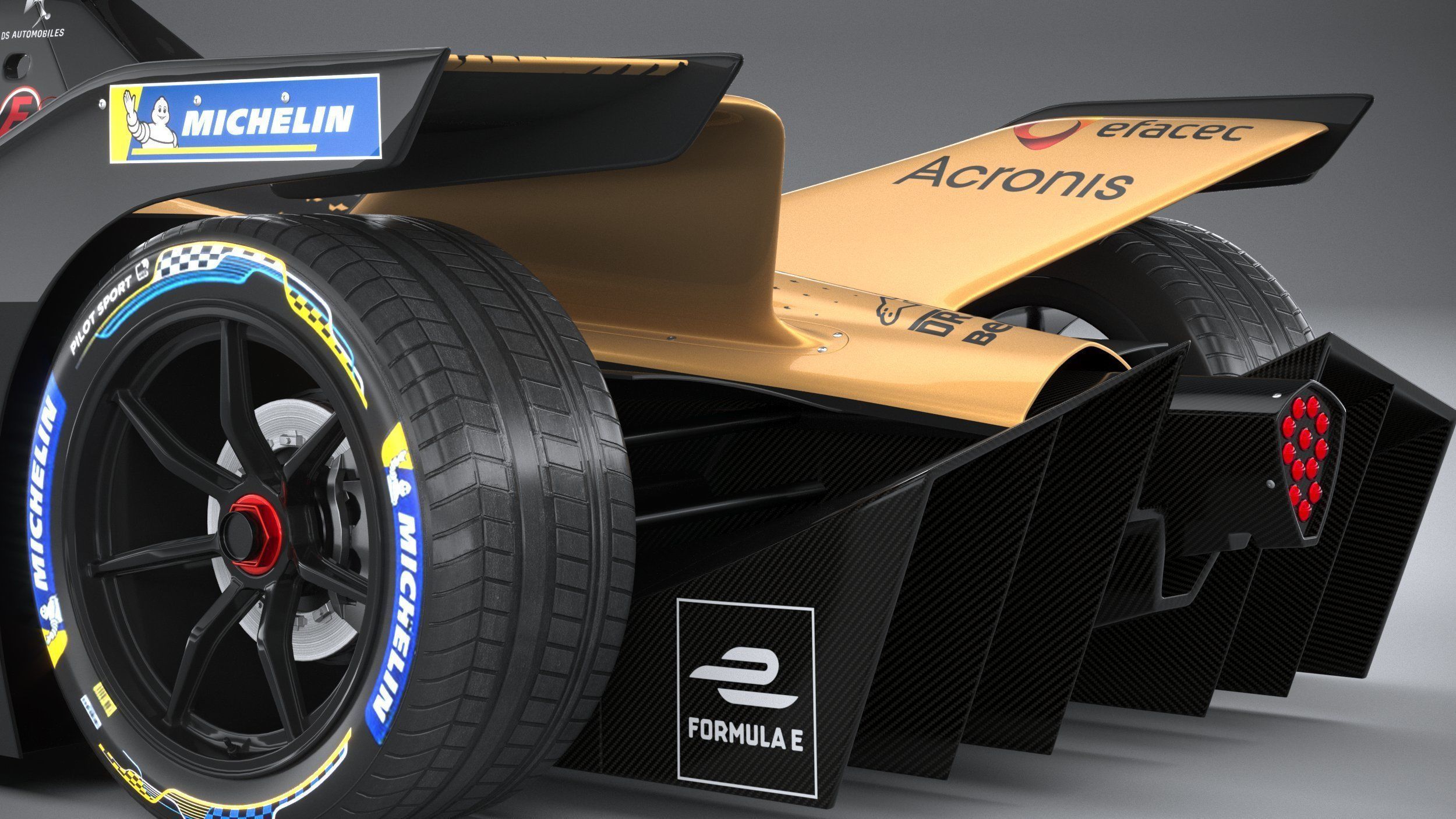 Formula E DS 2021 3D model_15