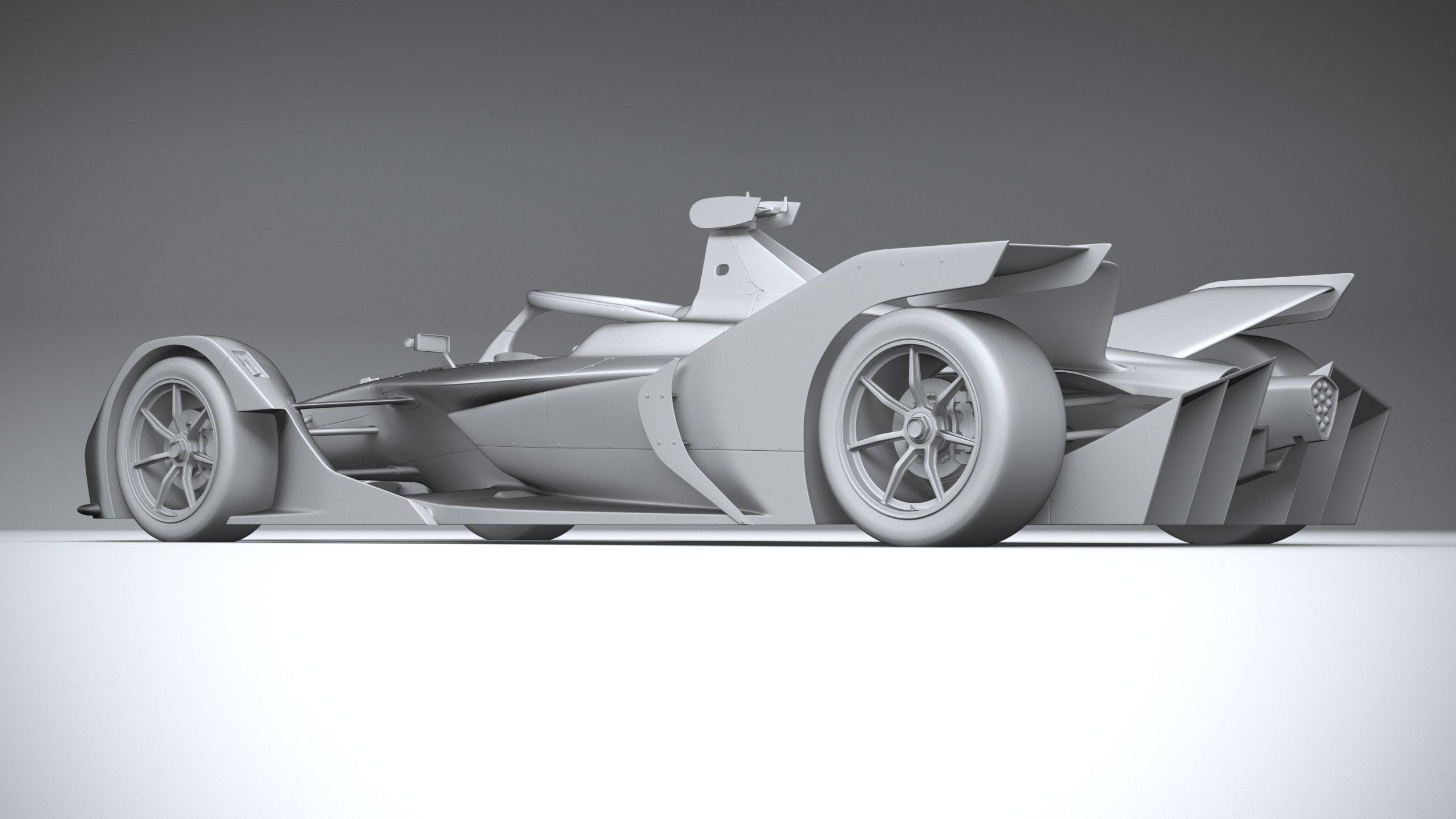 Formula E DS 2021 3D model_21