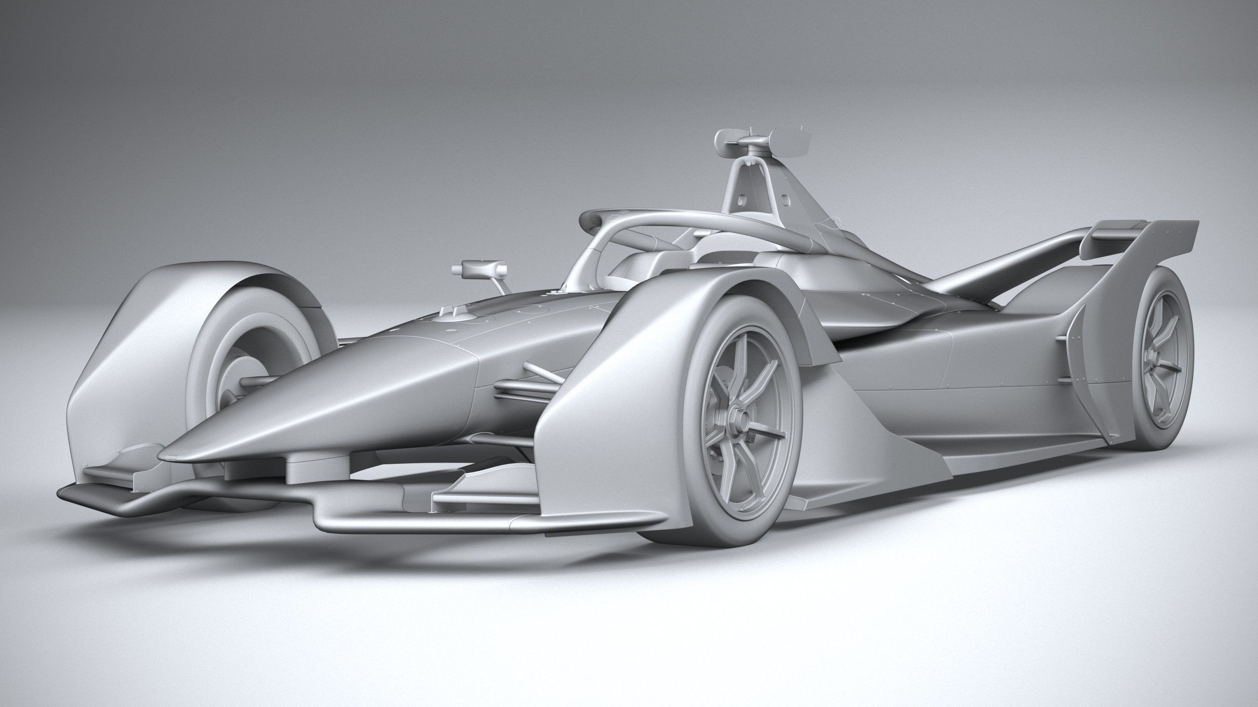 Formula E DS 2021 3D model_20