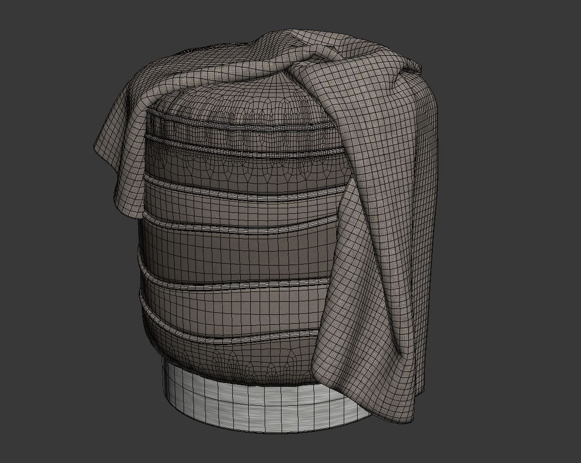 Pouf Charisse by Ottiu 3D model_6