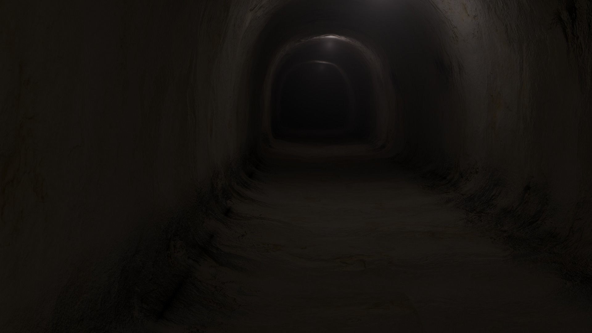 tunnel computer screen showing 3D model_2