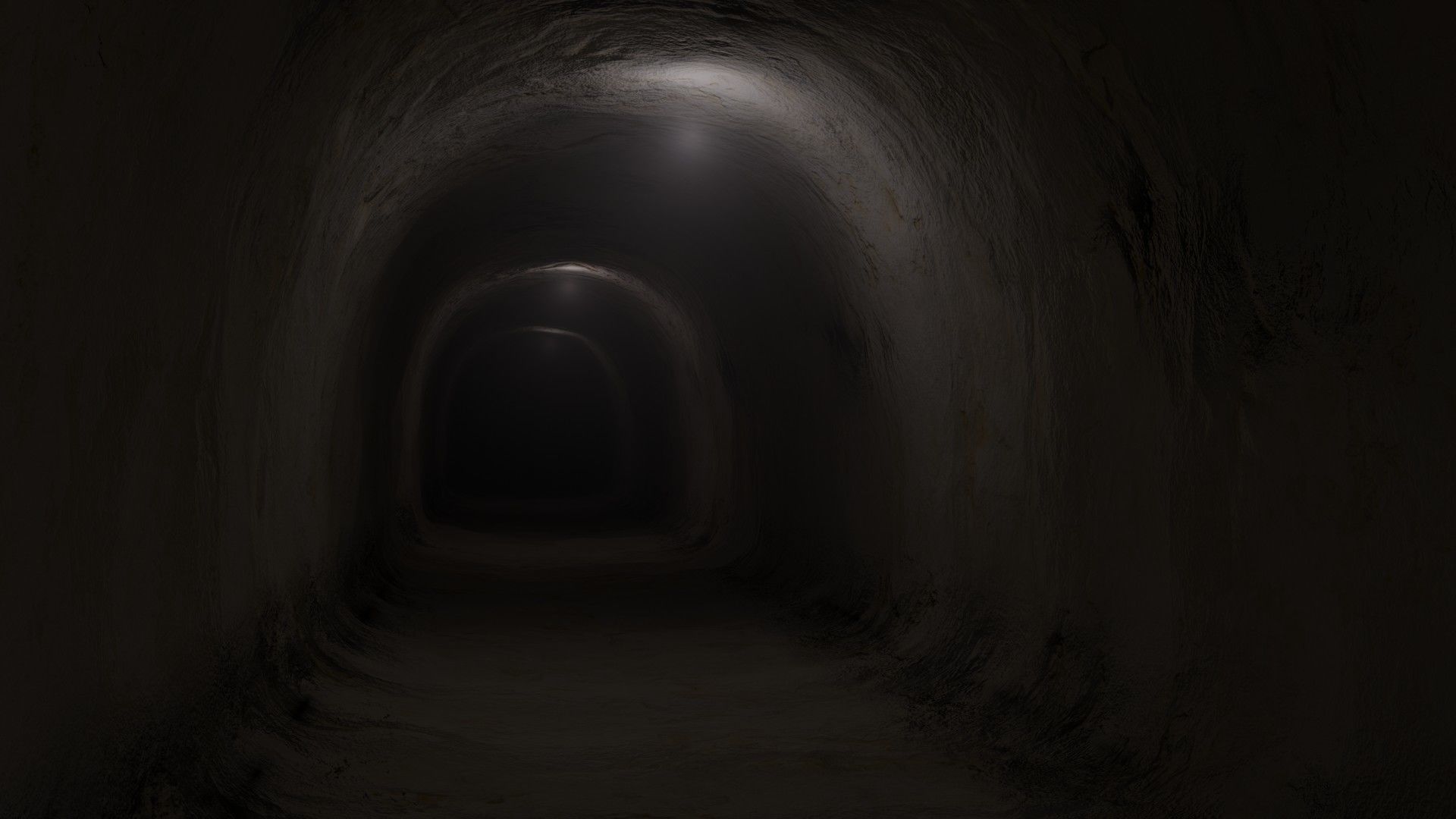 tunnel computer screen showing 3D model_3