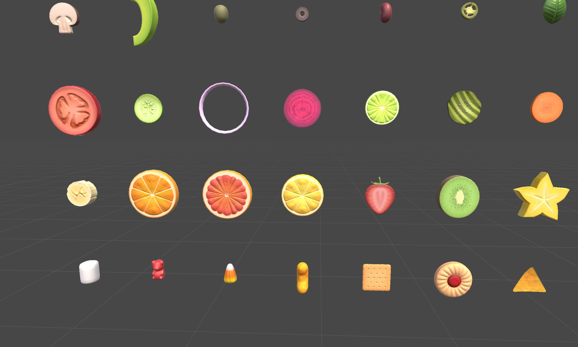 Low Poly Food Pack 4 Low-poly 3D model_10