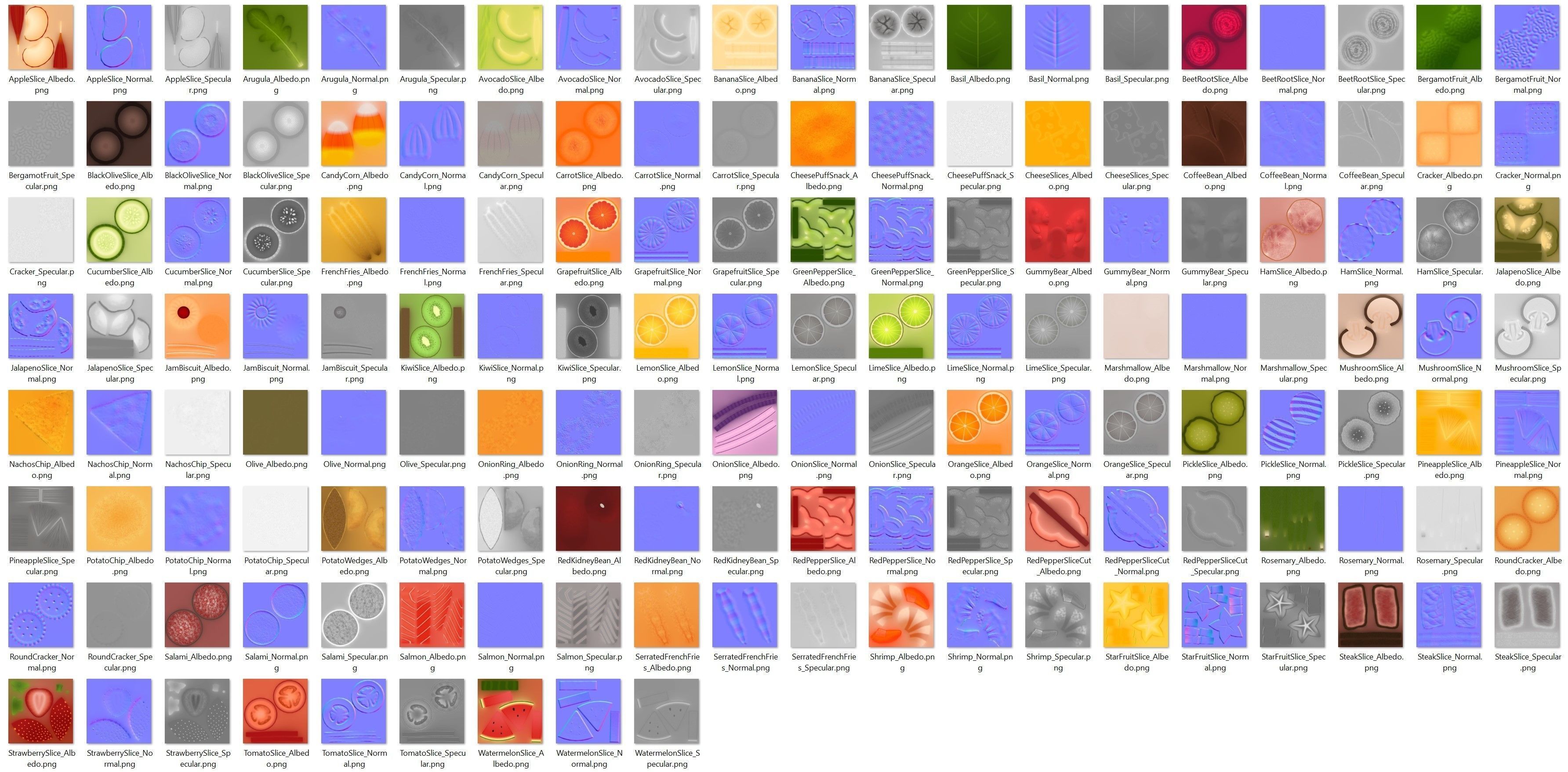 Low Poly Food Pack 4 Low-poly 3D model_13